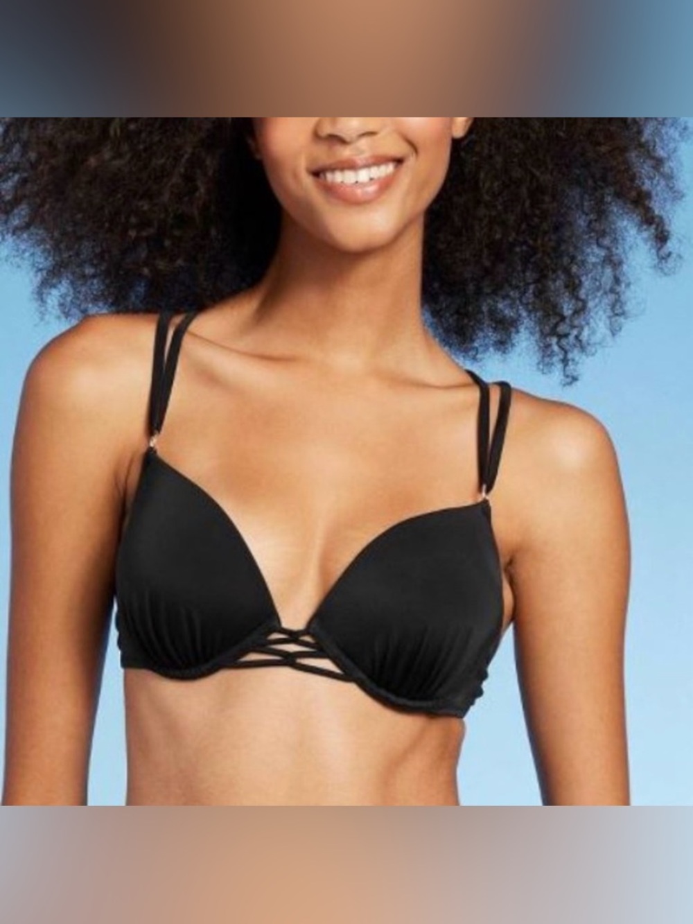 Women's Push-Up Double Strap Bikini Top - Shade & Shore